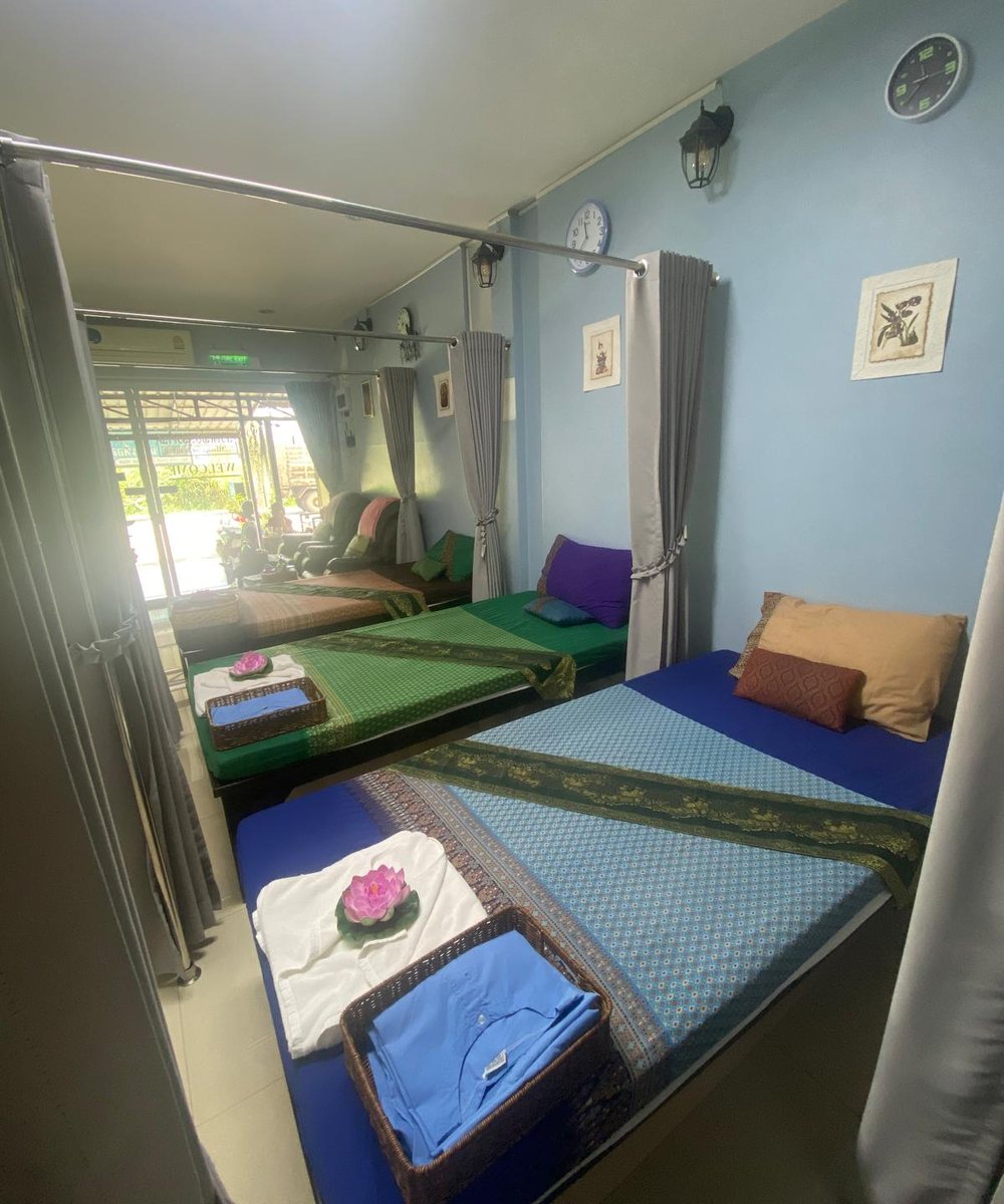 Massage room at Kaya